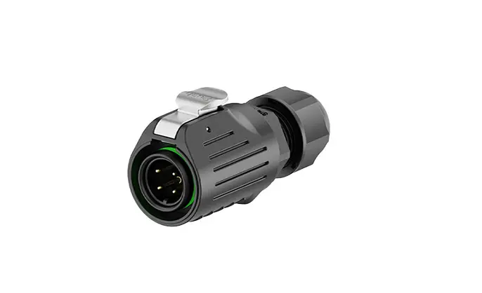 LP16 4 Pin Waterproof Plug Connectors Wire to Wire Circular Connector Aviation Plug Socket 10A Power