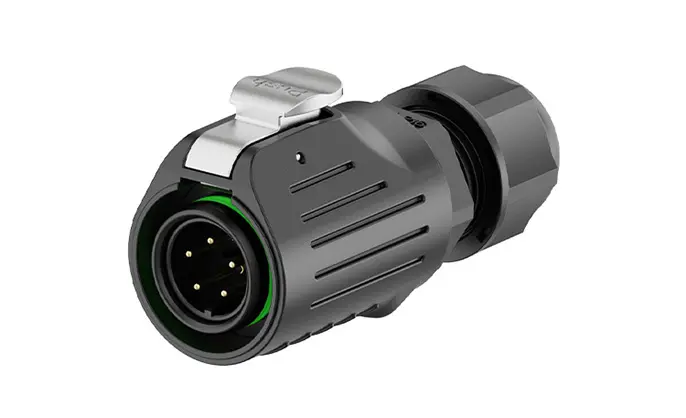 LP16 5A Power Waterproof Plug Connectors Panel 5 Pin All Plastic Reverse Mounting Aviation Plug Socket
