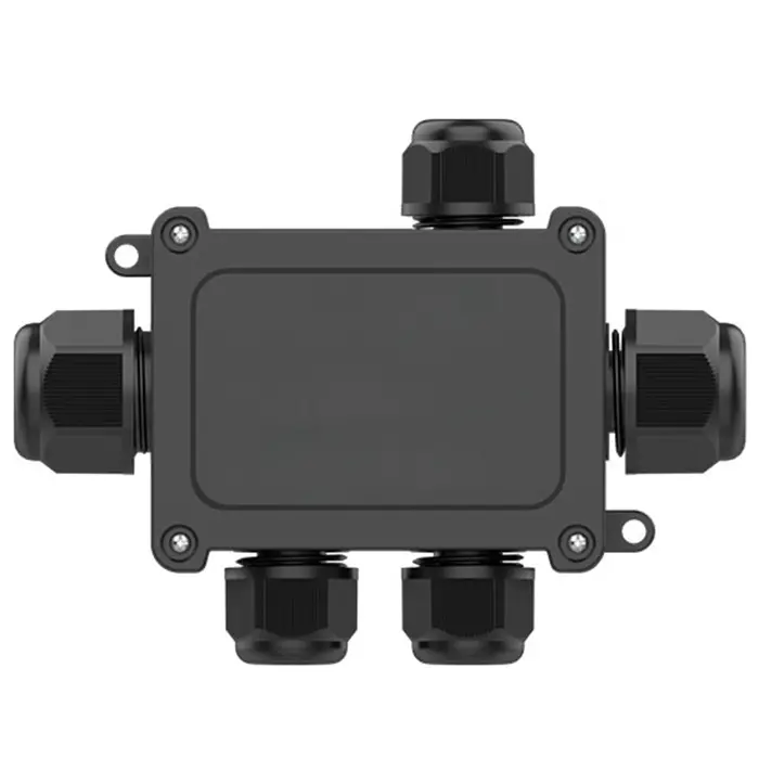 2068S-5T Straight Through Waterproof IP68 External Junction Box Outdoor Electrical Junction Boxes
