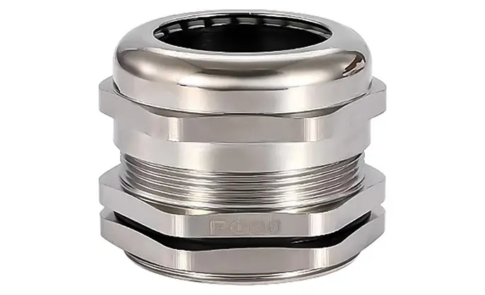 PG36 Cable Gland Circular Plug Connector Metal 25-33mm