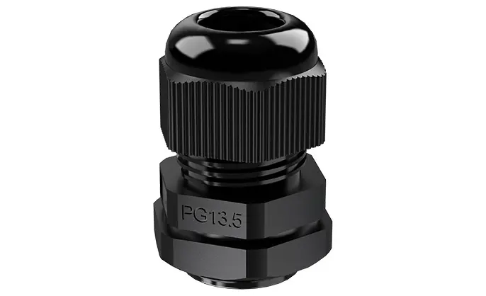 PG13.5 Cable Gland Electrical Waterproof Connectors Plastic