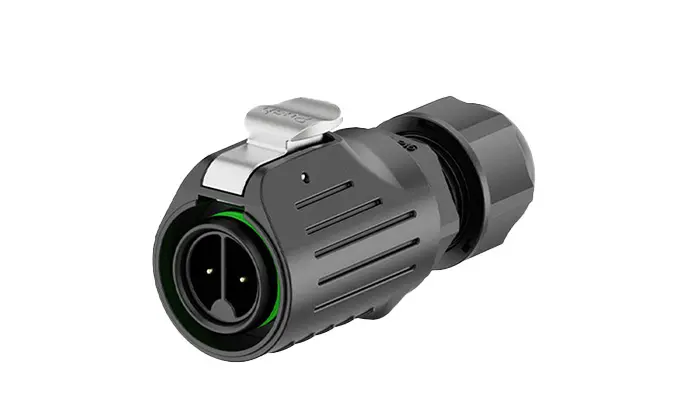 LP16 Screw Waterproof Wire Connectors 2 Pin Wire to Wire Circular Connector Aviation Plug 10A Power