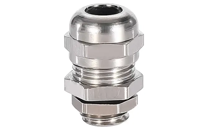 Cable Gland M10 Waterproof Aviation Plug Metal 3-6.5mm