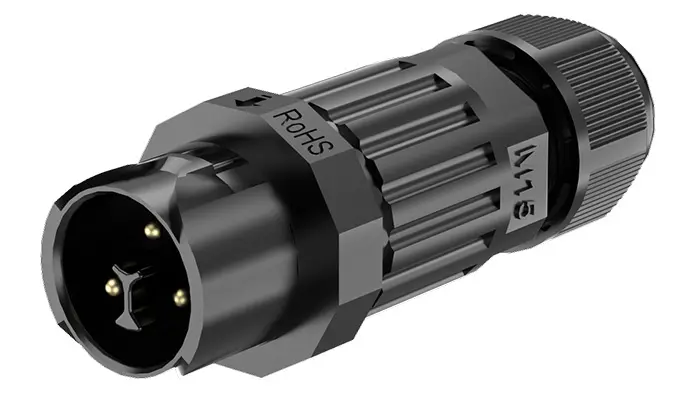 M15MP Circular Connector 3 Pin 10A Male Female Waterproof Connector Wire to Wire Cable Connectors Waterproof