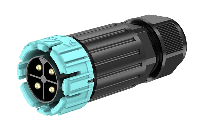 M28MP 4 Pins Circular Plug Connector Male Female Waterproof Connector Rear Panel Cable Connector IP68 Waterproof