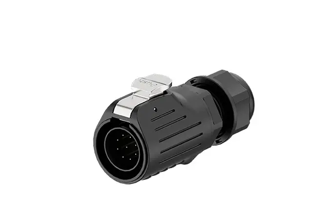 LP20 9Pin Solder Type Waterproof Connector Waterproof Aviation Plug 5A Power Panel All Plastic