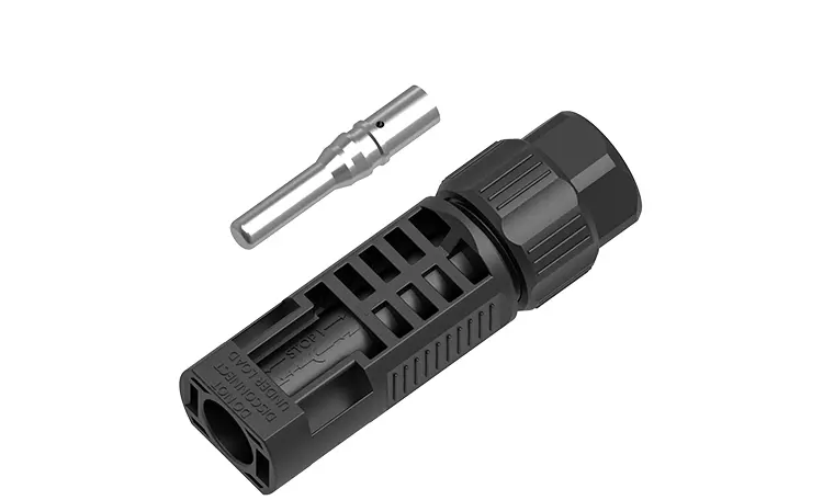 SCJ PV4 Series 65A Solar Connectors MC4 Tool Unlock Wire to Board IP68 Waterproof Connector Panel Female Plug